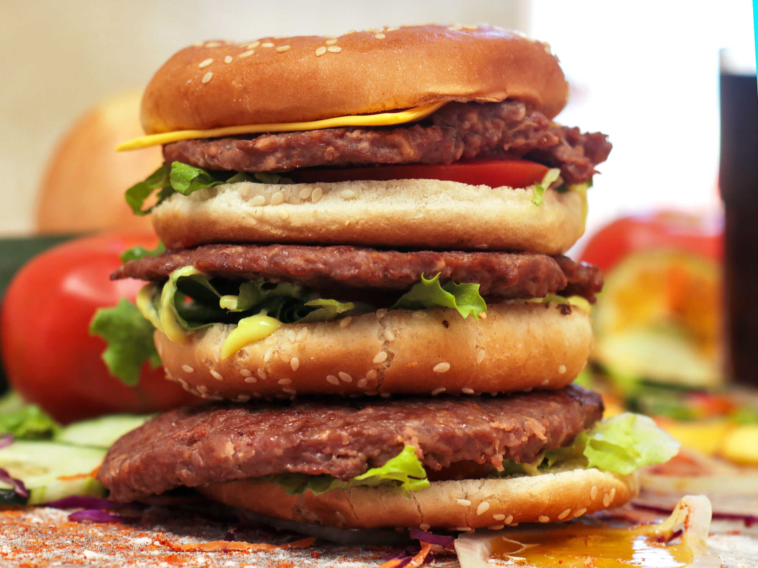 Hamburguesa Triple