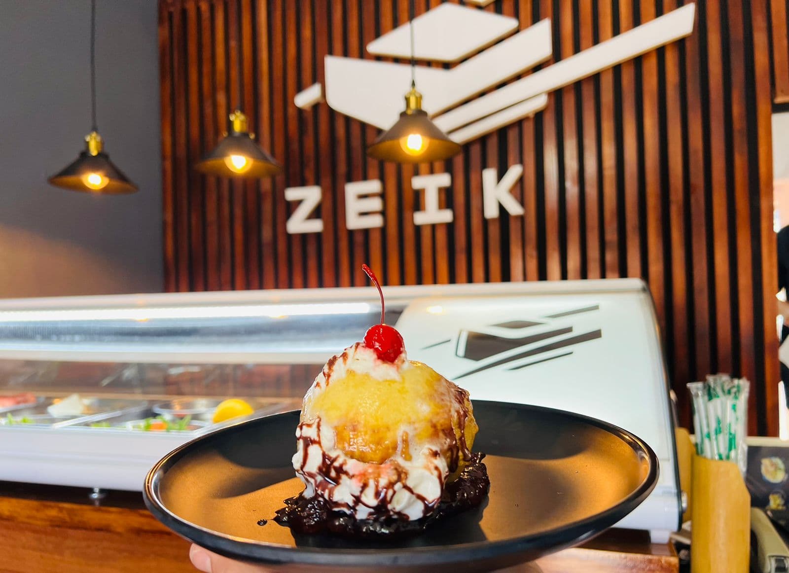 Helado Tempura