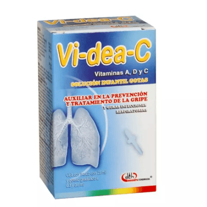 VI-DEA-C SOL. GOTAS 25 ML. 5000 UI/60 MG/400 UI