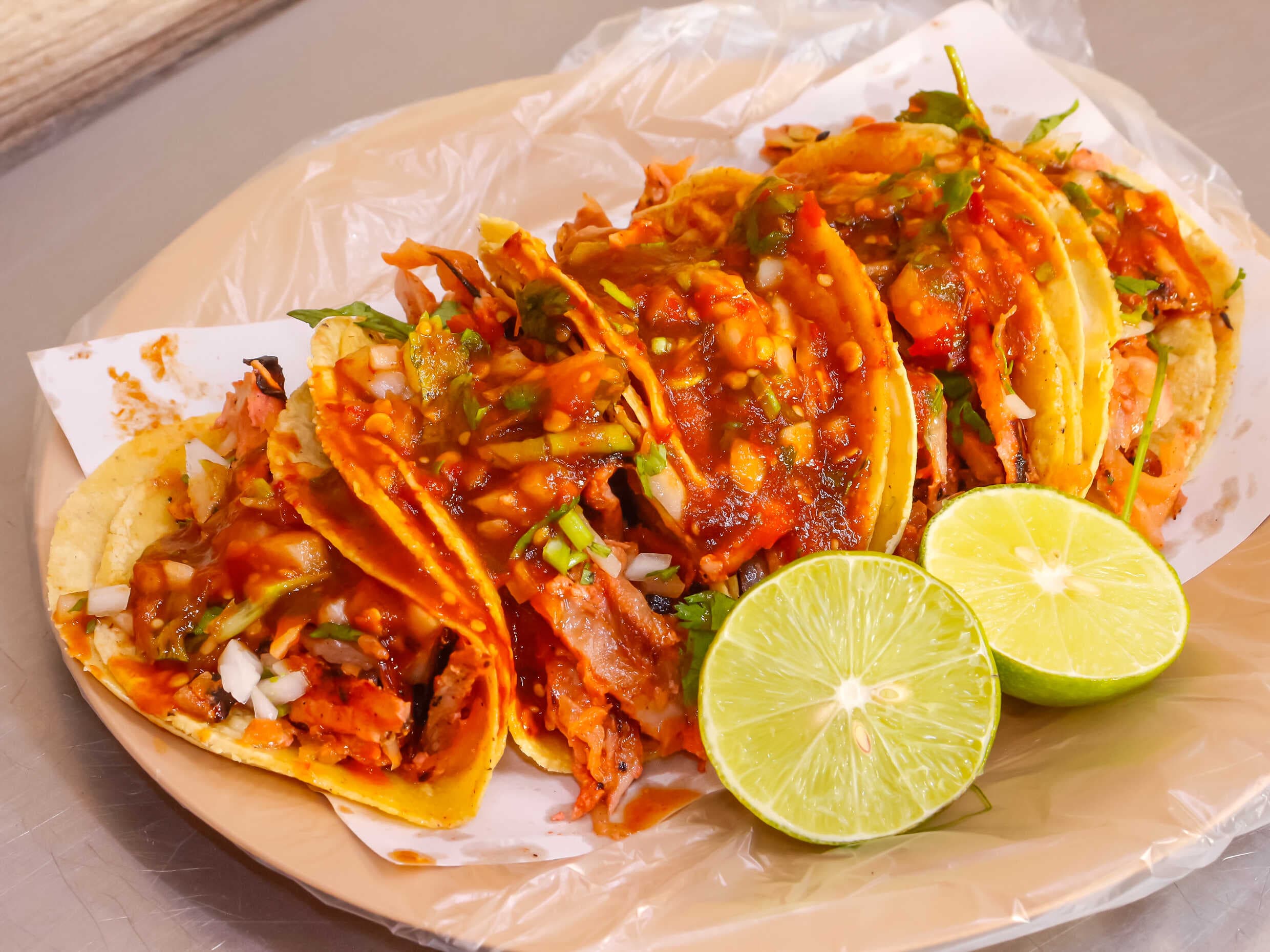 Orden de tacos al pastor