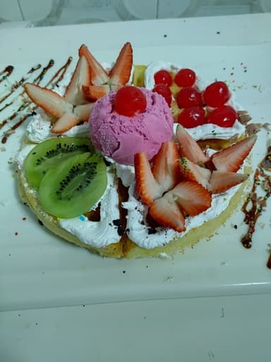 Wafle De Frutos Rojos