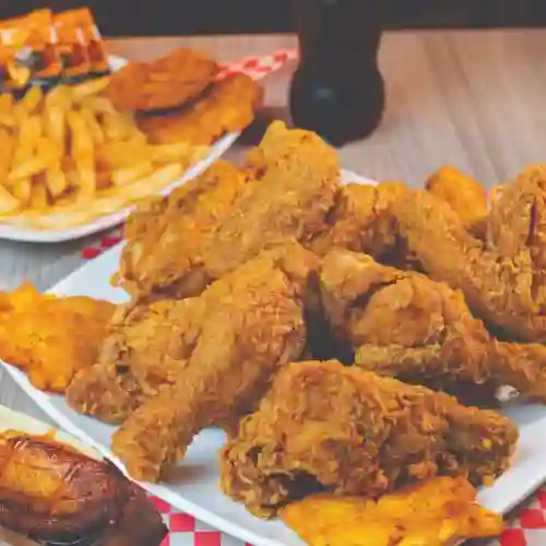 Pollo Broaster Grande! con Acompañamientos
