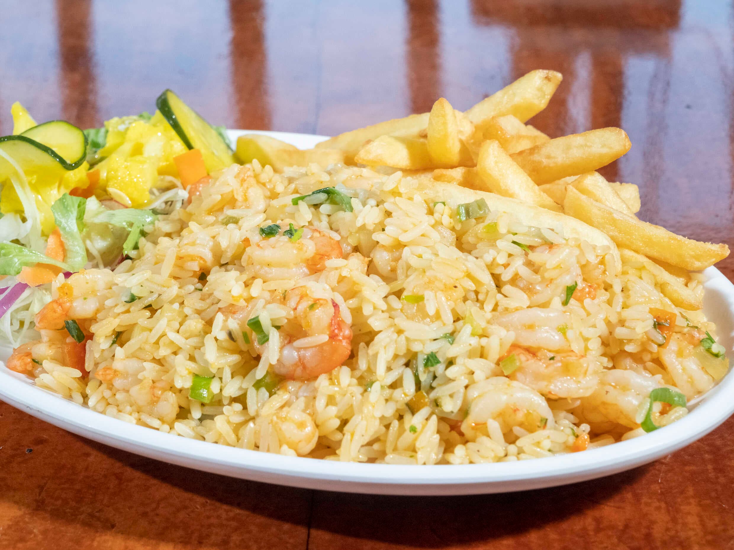 Arroz con Camarones