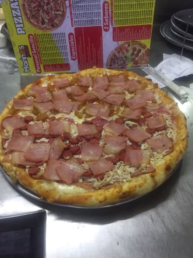 Pizza Personal Jamón, Salami y Pepperoni