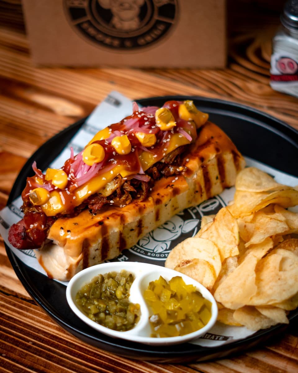 Combo Chori Pork, Papas Chips y Gaseosa 250 ml