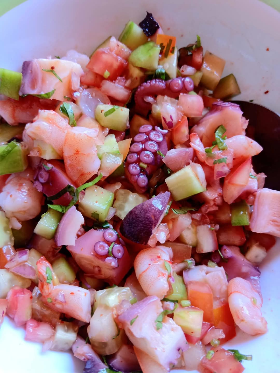 Coctel de Camarón y Pulpo Grande