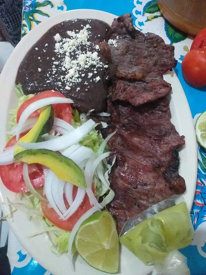 Carne asada al carbón