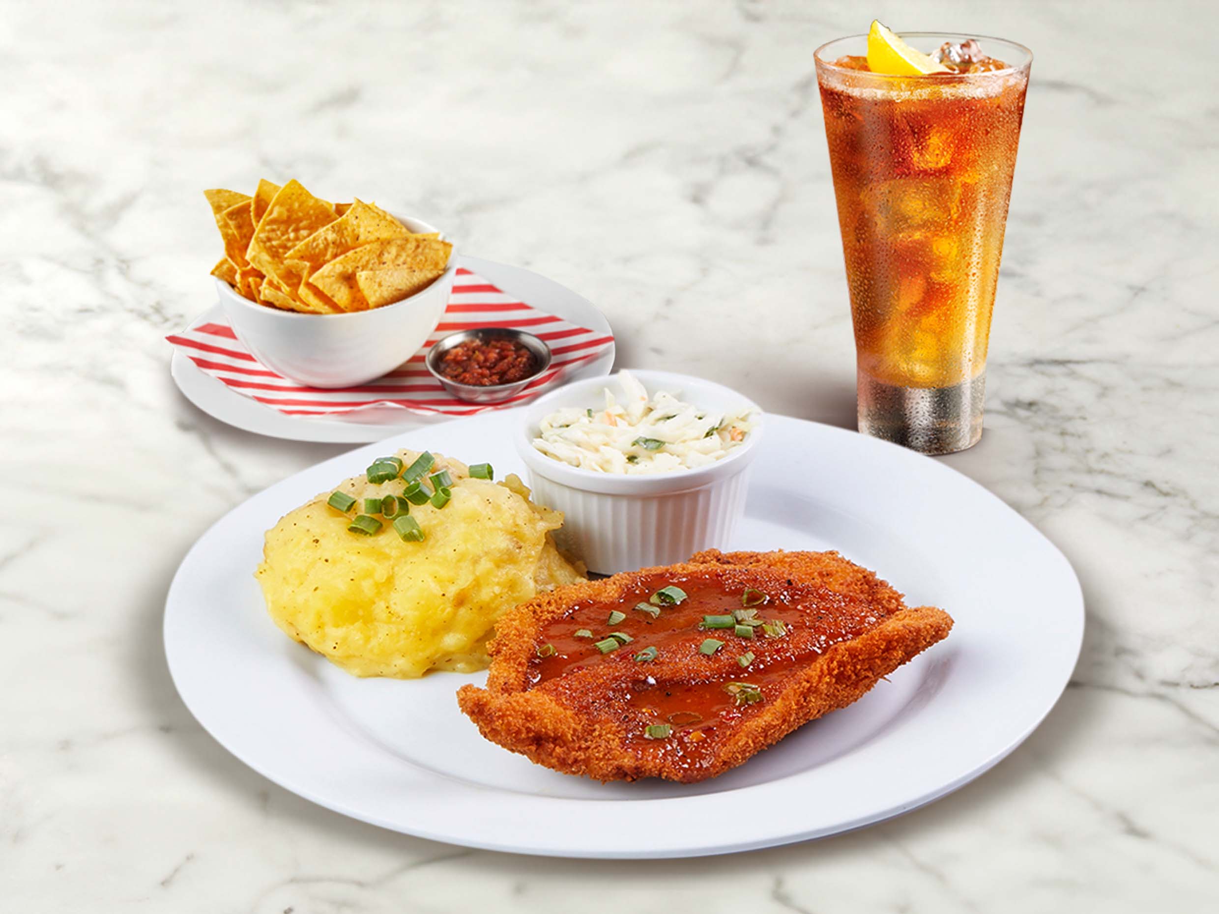 Lunch: BBQ Crispy Chicken