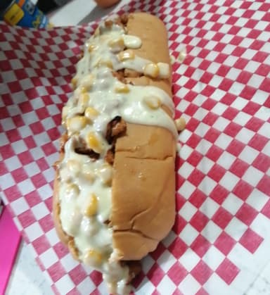 Perro Americano Con Pollo