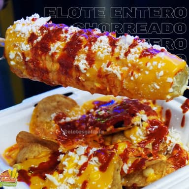 Elote Chorreado Entero