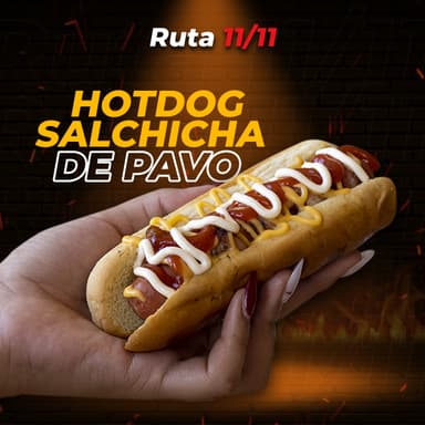 Hot Dog Salchicha de Pavo
