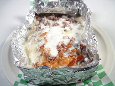 Papa al horno de Chorizo