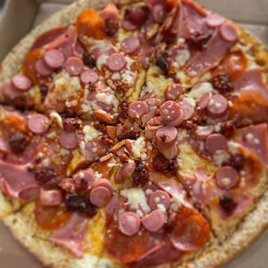 Pizza Carnes Box (Chica)