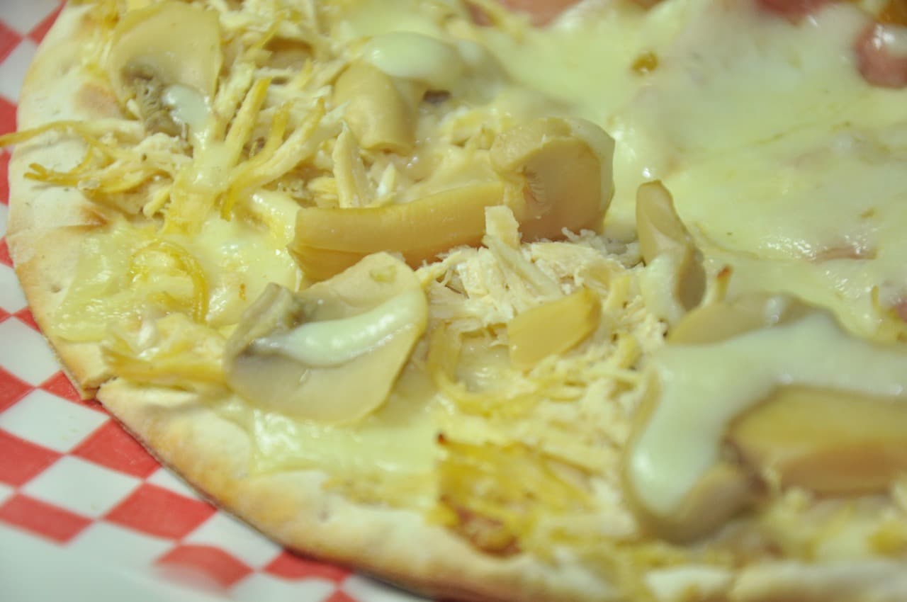 Pizza Pollo + Champiñones 21x21