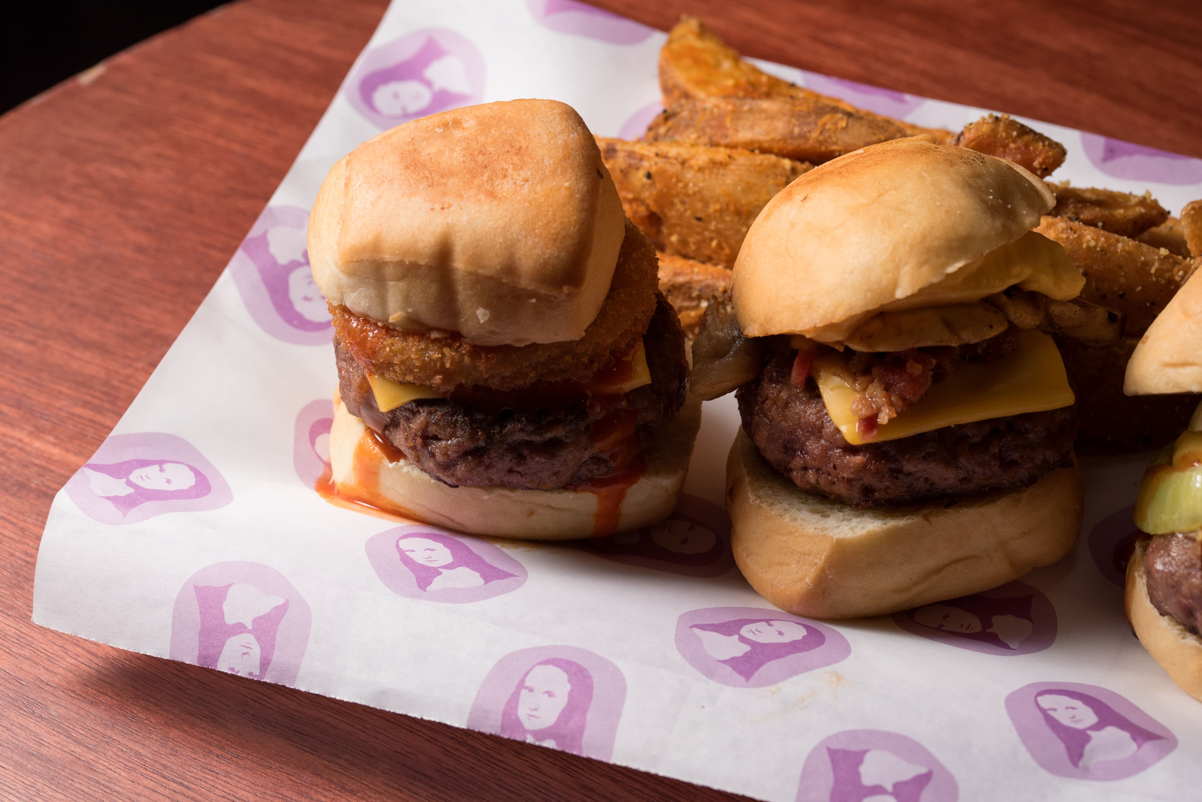 Trio de Mini Hamburguesas