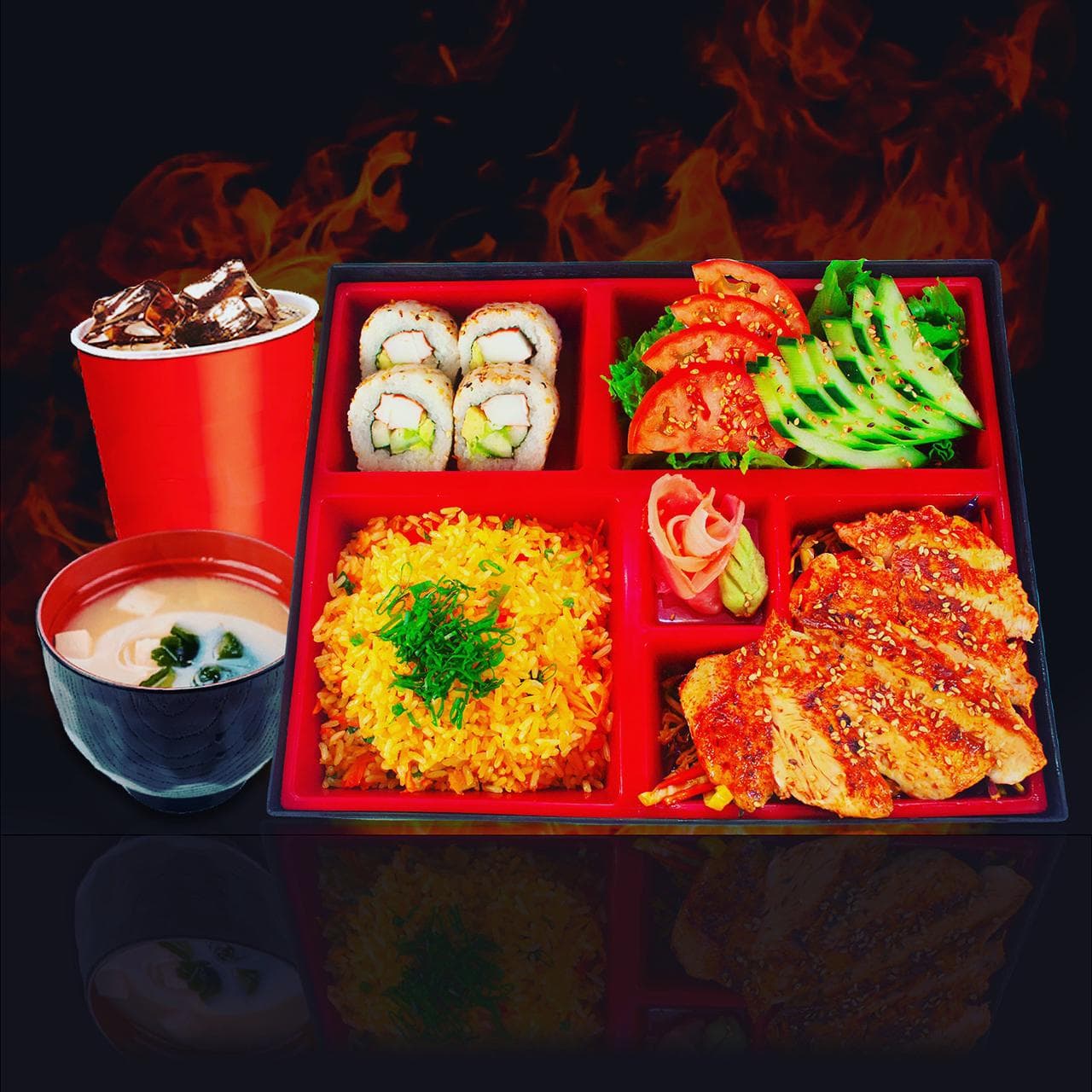 Bento Box de Pollo