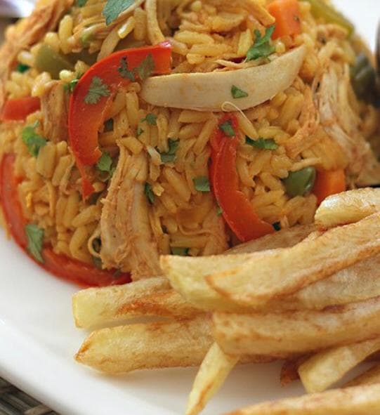 Arroz con Pollo de Abuela para Dos Personas