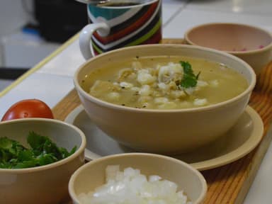 Menudo Blanco Con Grano