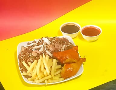 Arroz Oriental con Pierna Pernil Para 2 Personas