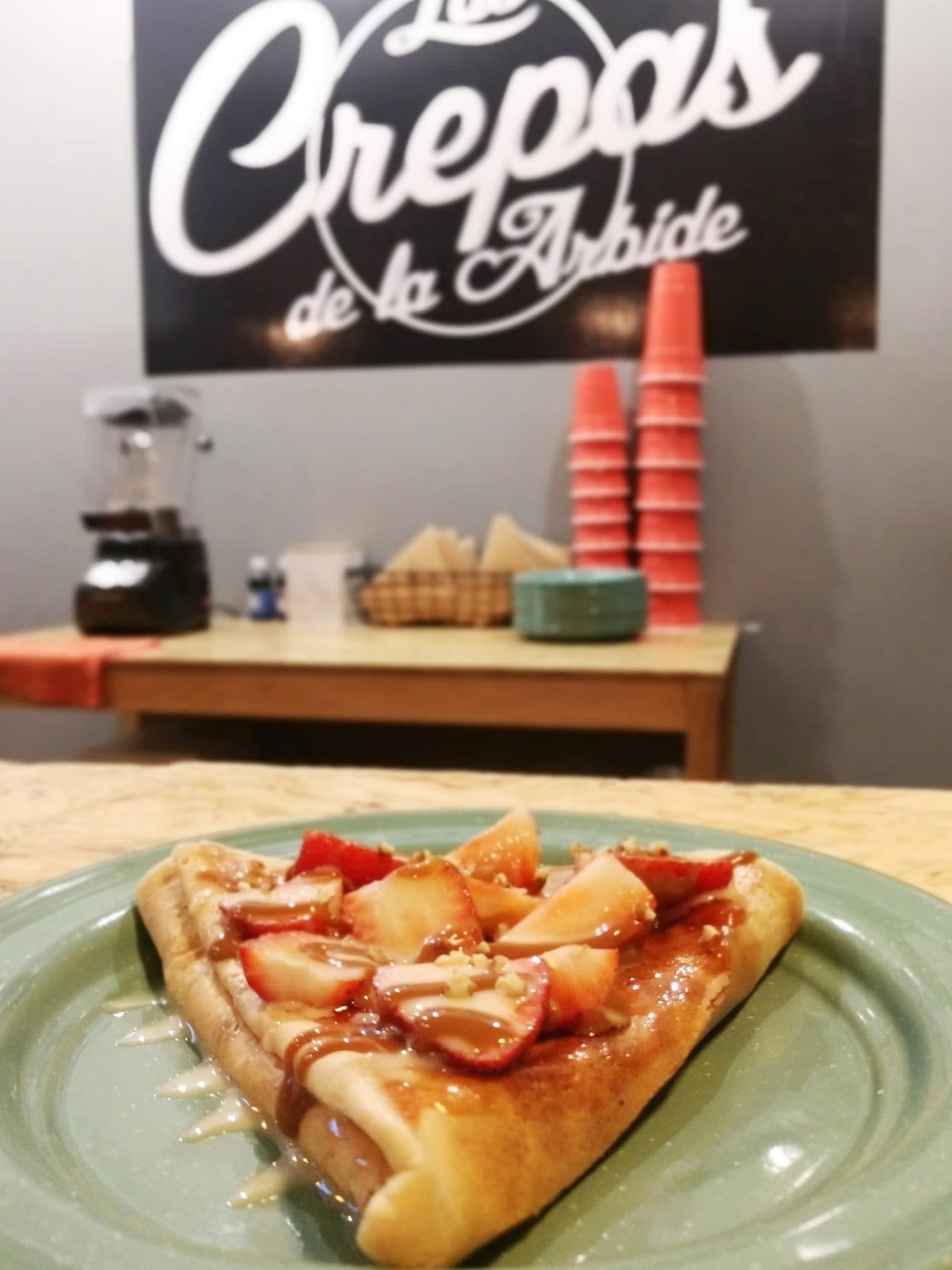 Crepa Mermelada Frutos Rojos
