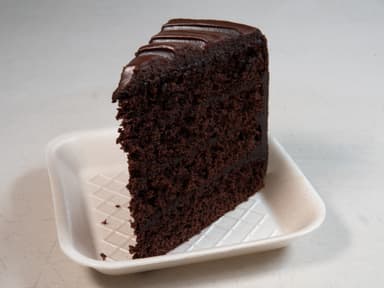 Rebanada de Pastel de Chocolate