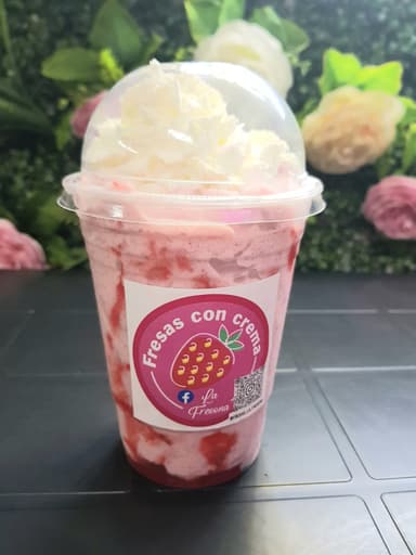 Frappé Fresa Vaso de 16 Oz