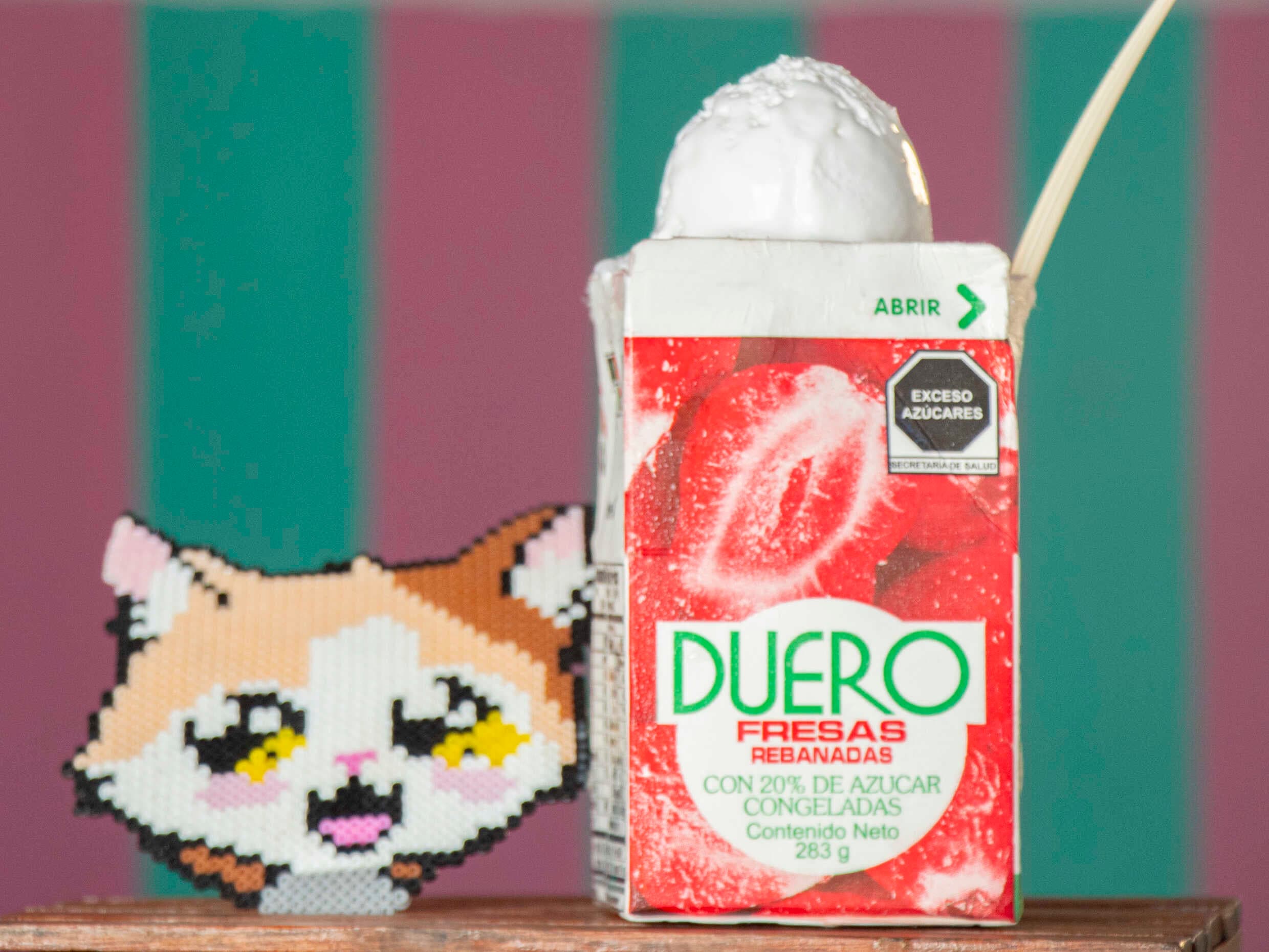 Orden de Fresas con Chantilly