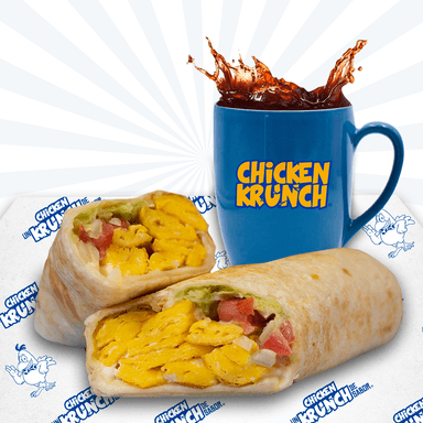 Pak Burrito de Huevo y 1 Café