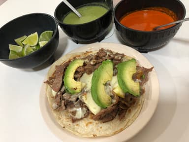 Doblada de Bistec