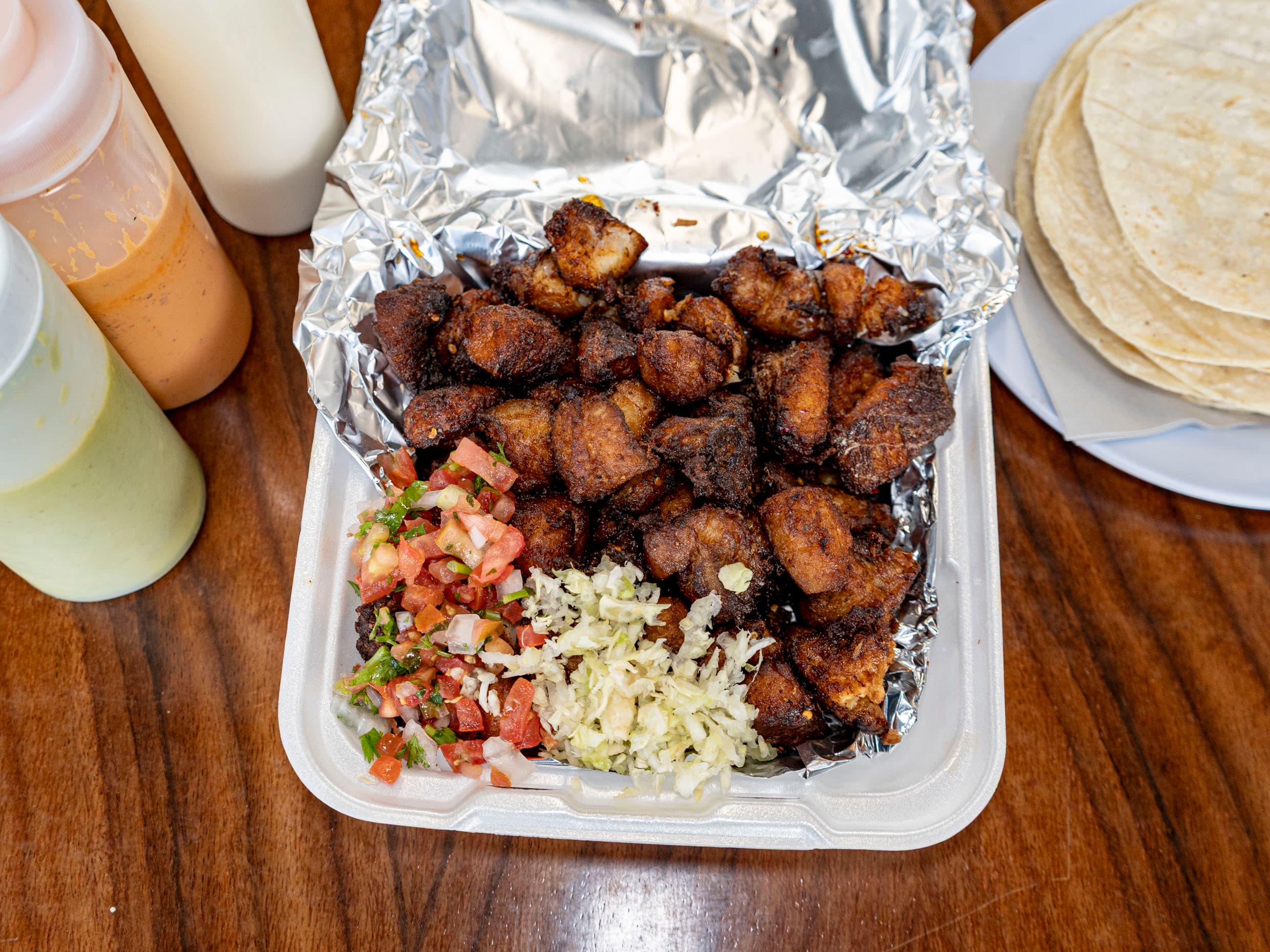Orden de Chicharrón de Pargo 1/2 kg