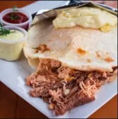 Arepa especial.