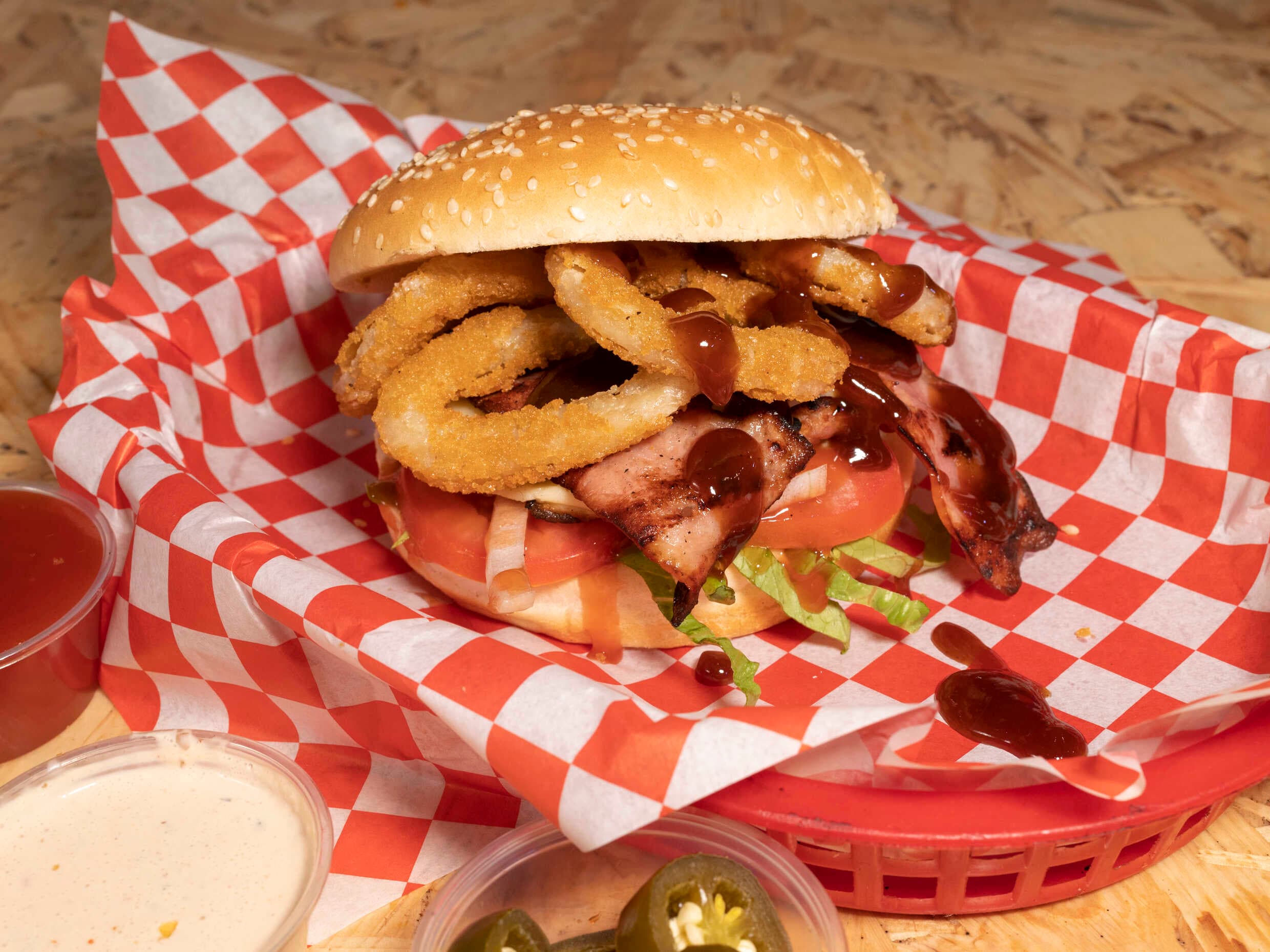 HAMBURGUESA CABAÑA
