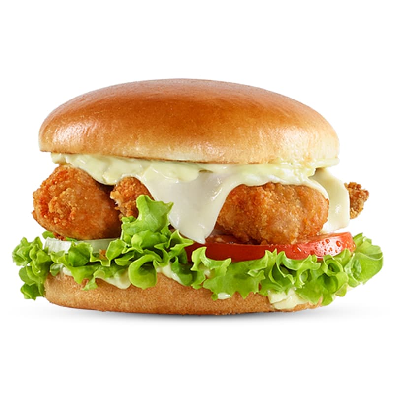Hamburguesa Pollo Crispy Clásica
