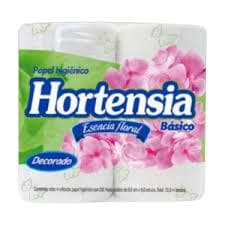 PAPEL HIG. HORTENSIA 4pz