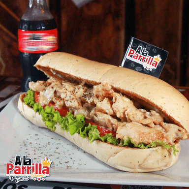 Sándwich Pollo Alfredo