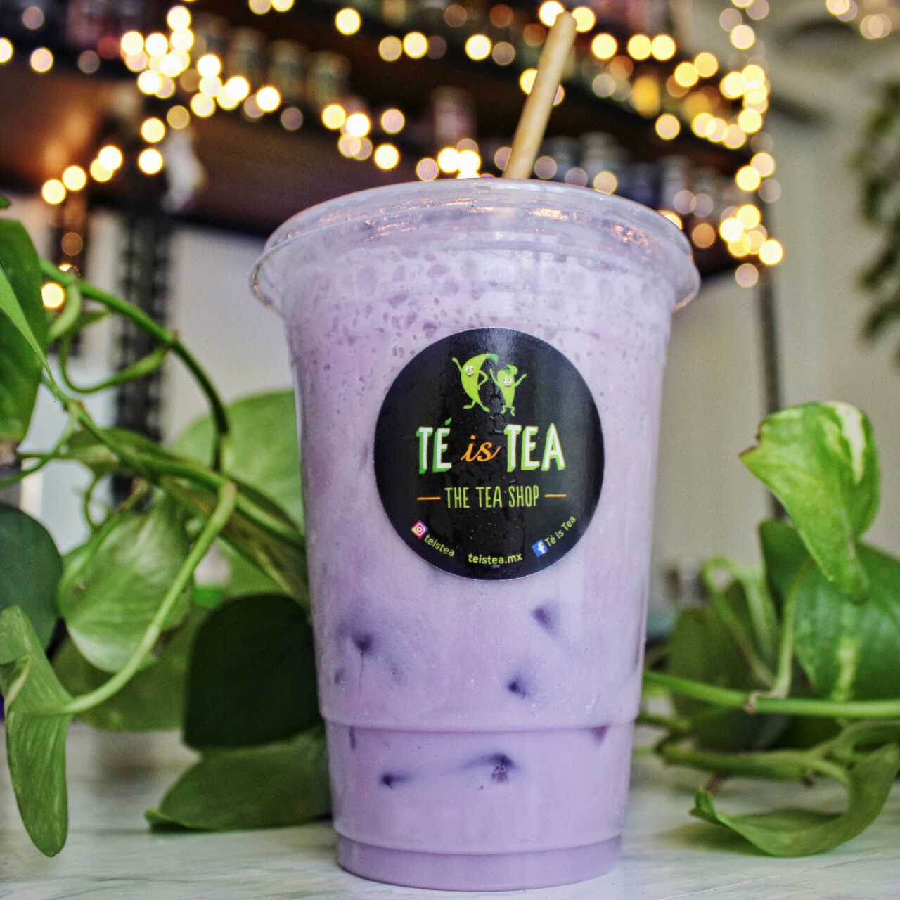 Taro Latte Helado
