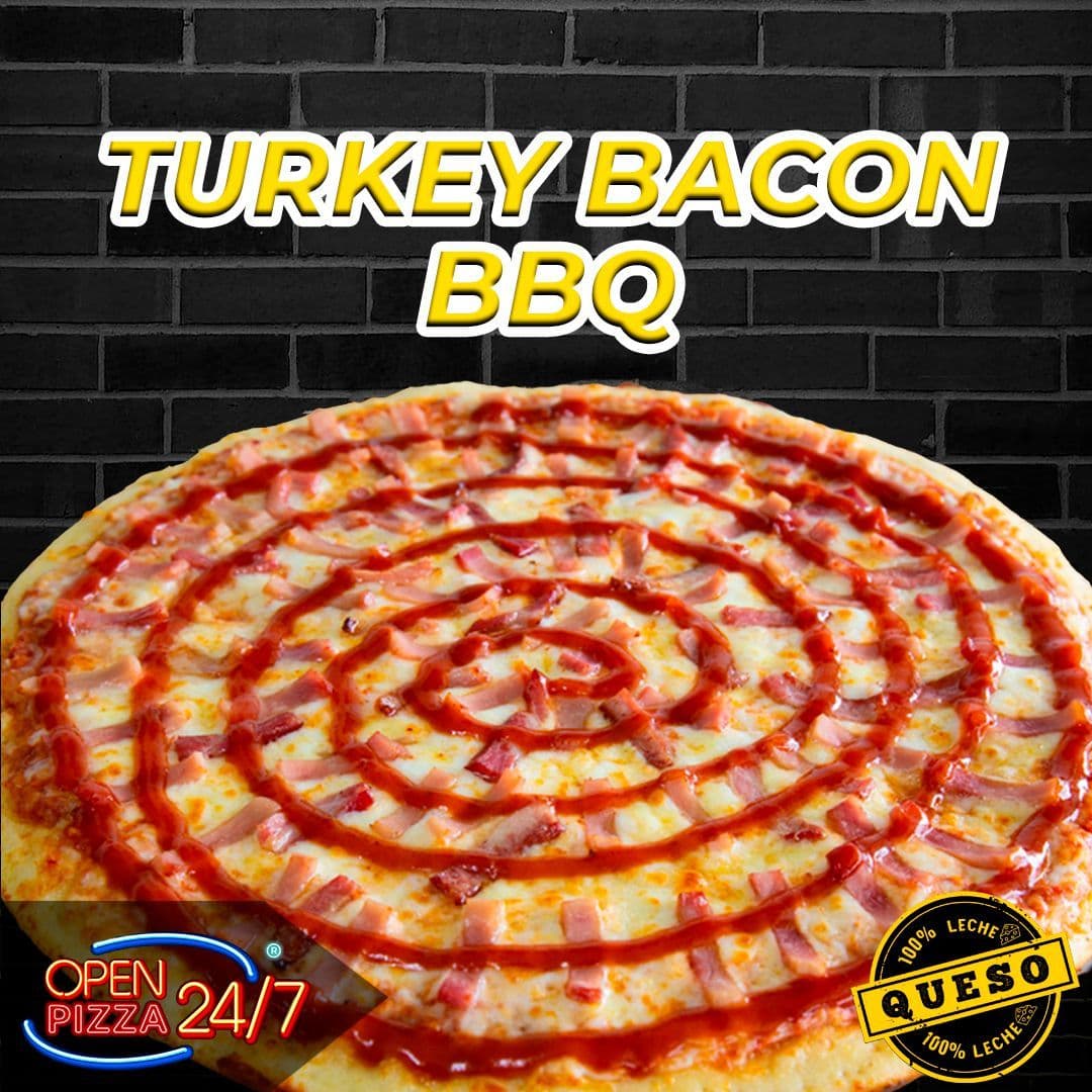 Pizza Turkey Bacon Bbq