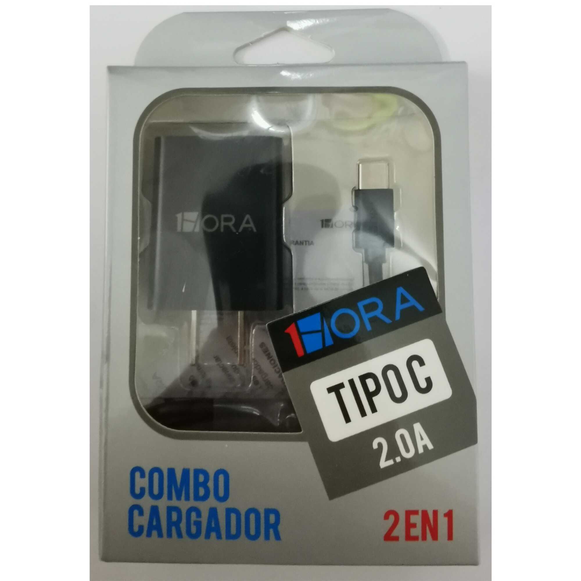 CARGADOR TIPO C 2A CUBO USB KIT CARGA CHARGER
