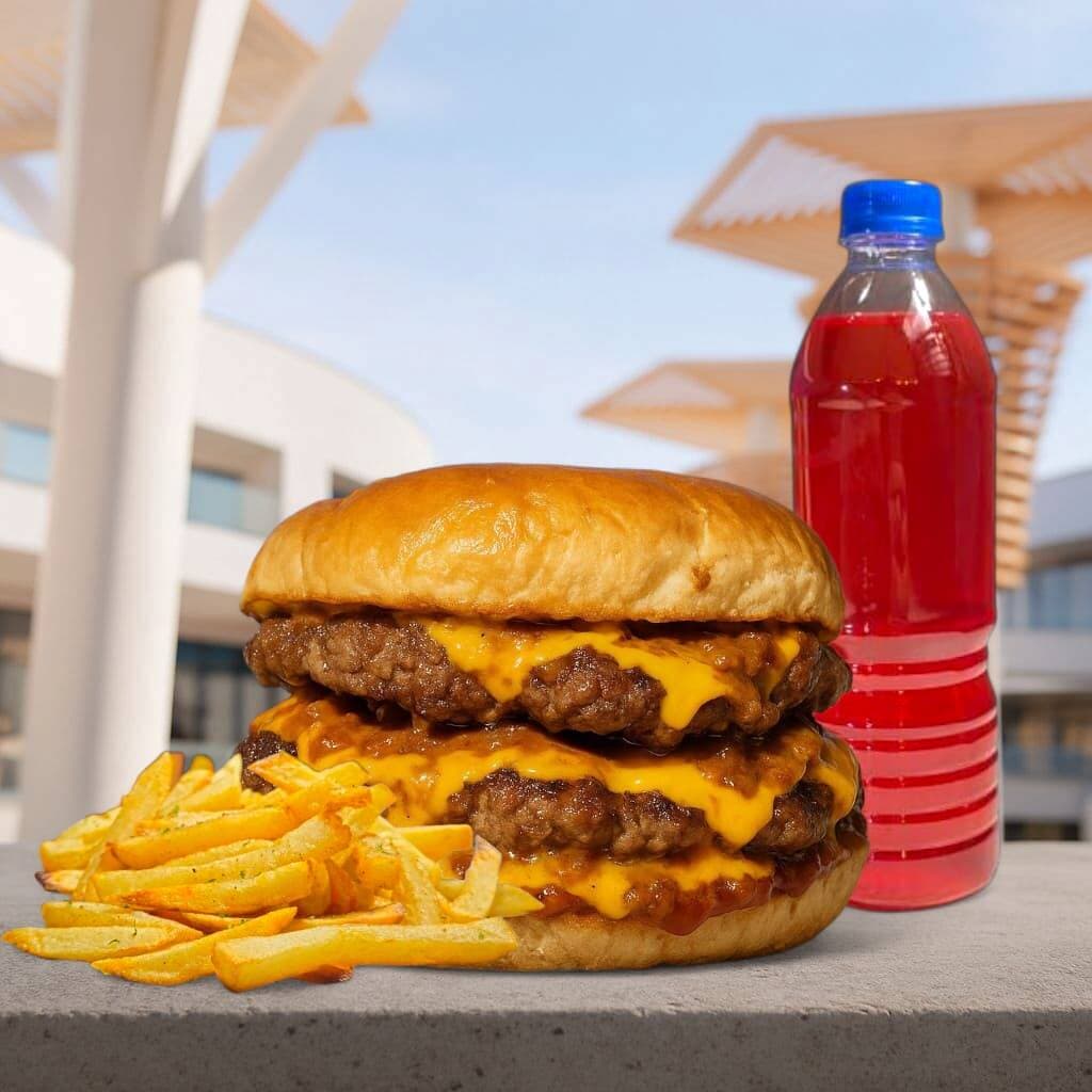 Combo ¡Manchosa Doble! -  🍔+🍟+🥤