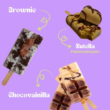Combo Paletas Antojo de Chocolate