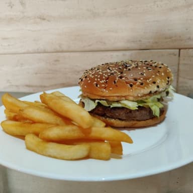 Hamburguesa con Papas
