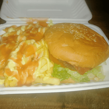 Combo-Hamburgues + Papas + Refresco