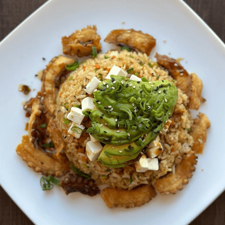 YAKIMESHI CHICHARRÓN DE PULPO