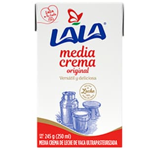 MEDIA CREMA UHT LALA 250 ML