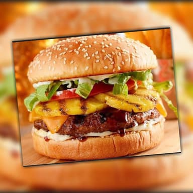 Hamburguesa Hawaina