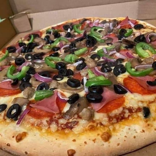 pizza de 6 ingredientes
