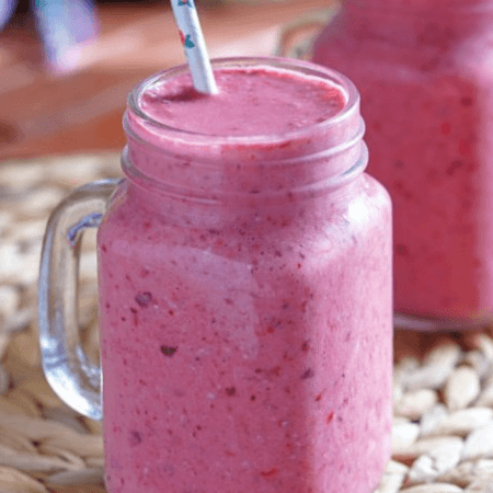 Smoothie Frutos Rojos