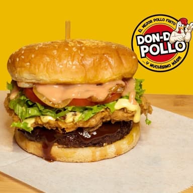 Hamburguesa Doble Torta