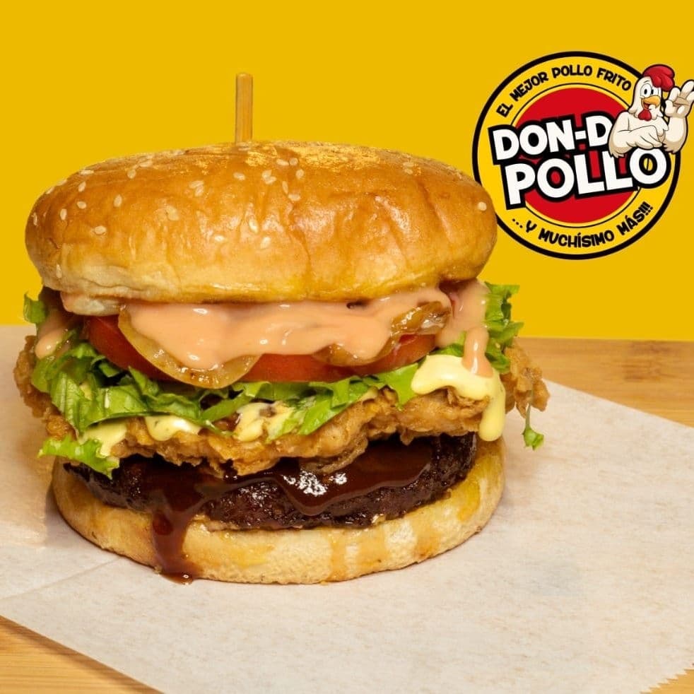 Hamburguesa Doble Torta