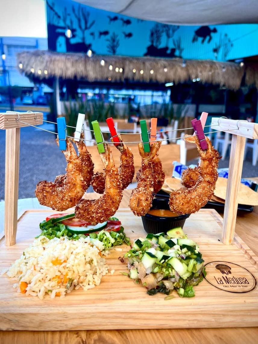 Camarones Empanizados